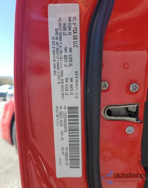 2016 Dodge Dart Se from USA, damaged, VIN 1C3CDFAA0GD694756